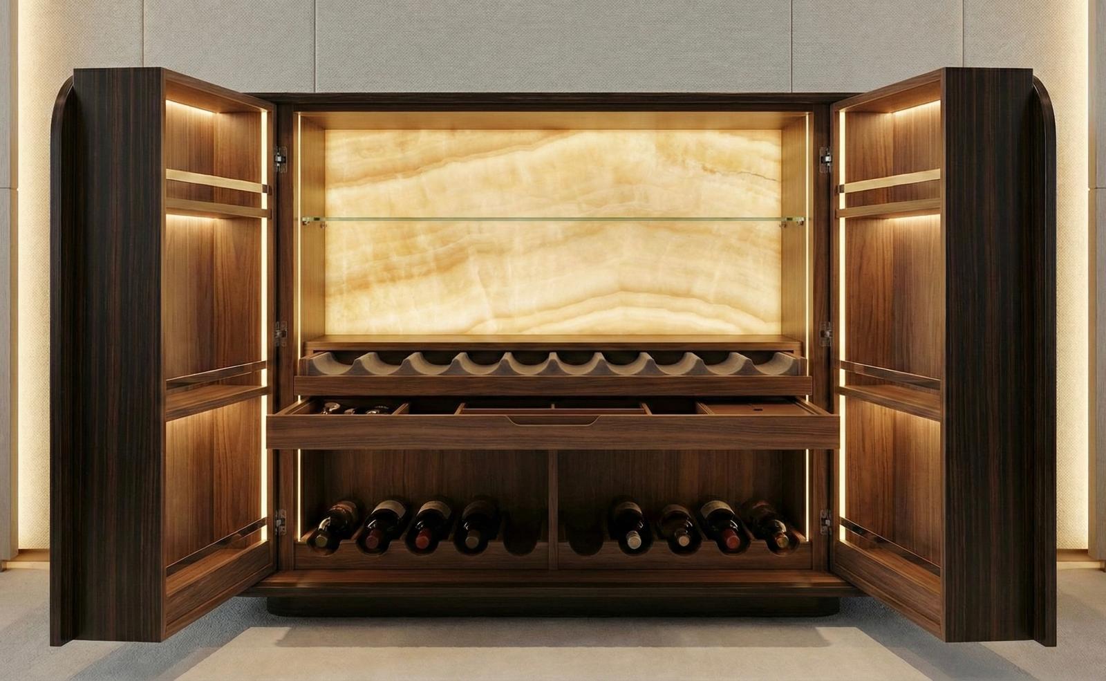 Bar Cabinet Detail 2