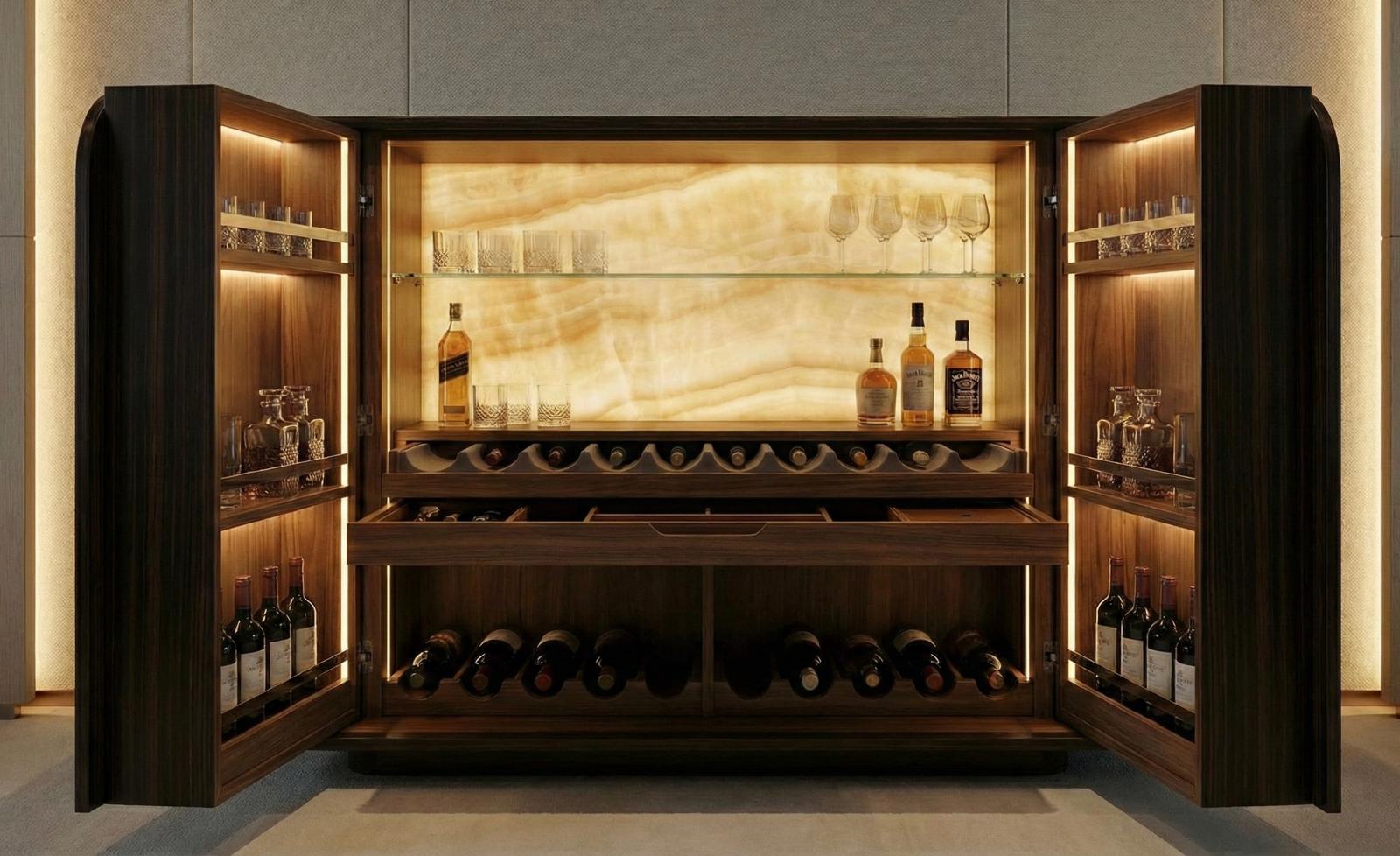 Bar Cabinet Detail 4