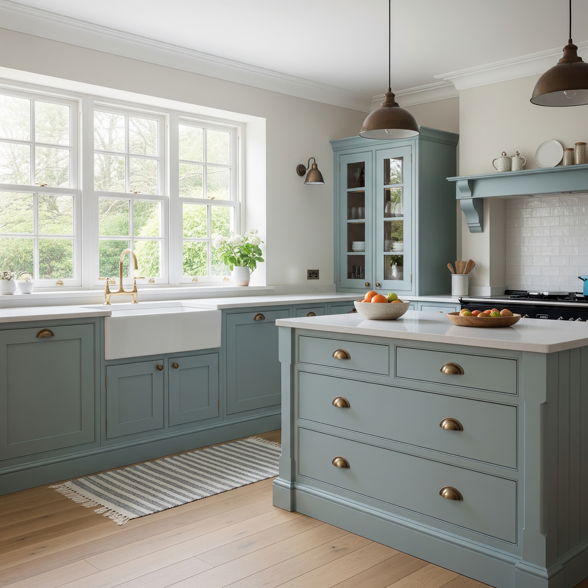 Cambridge Bespoke Hand Painted Kitchen