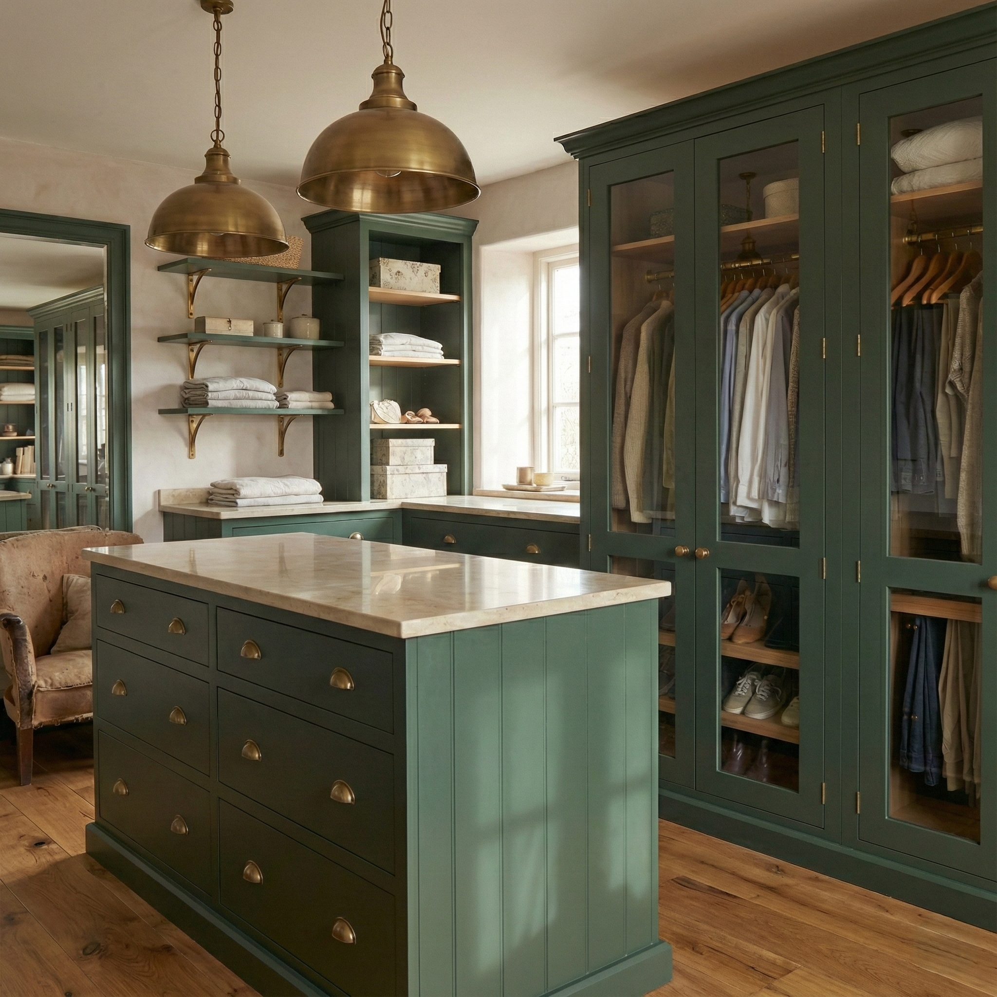 Central Island Detail