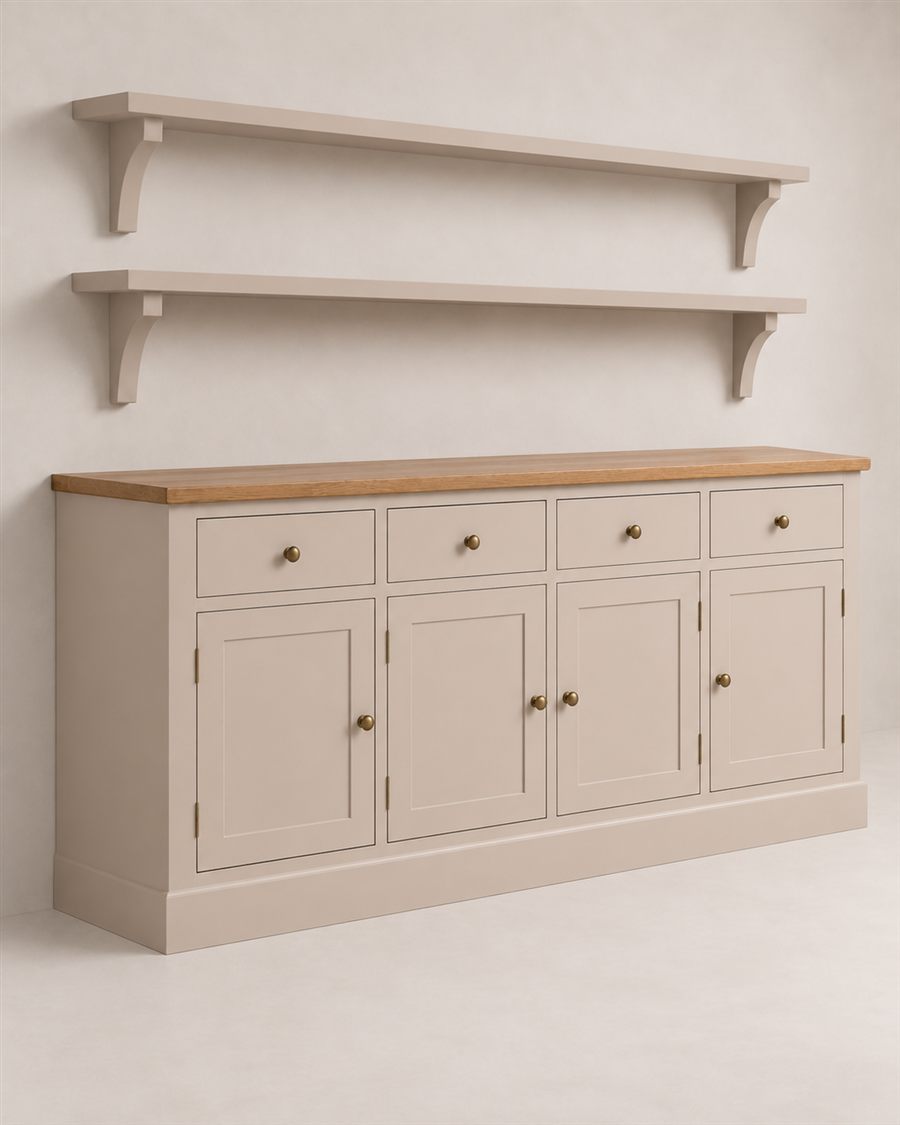 Cambridge Bespoke freestanding dresser — design concept