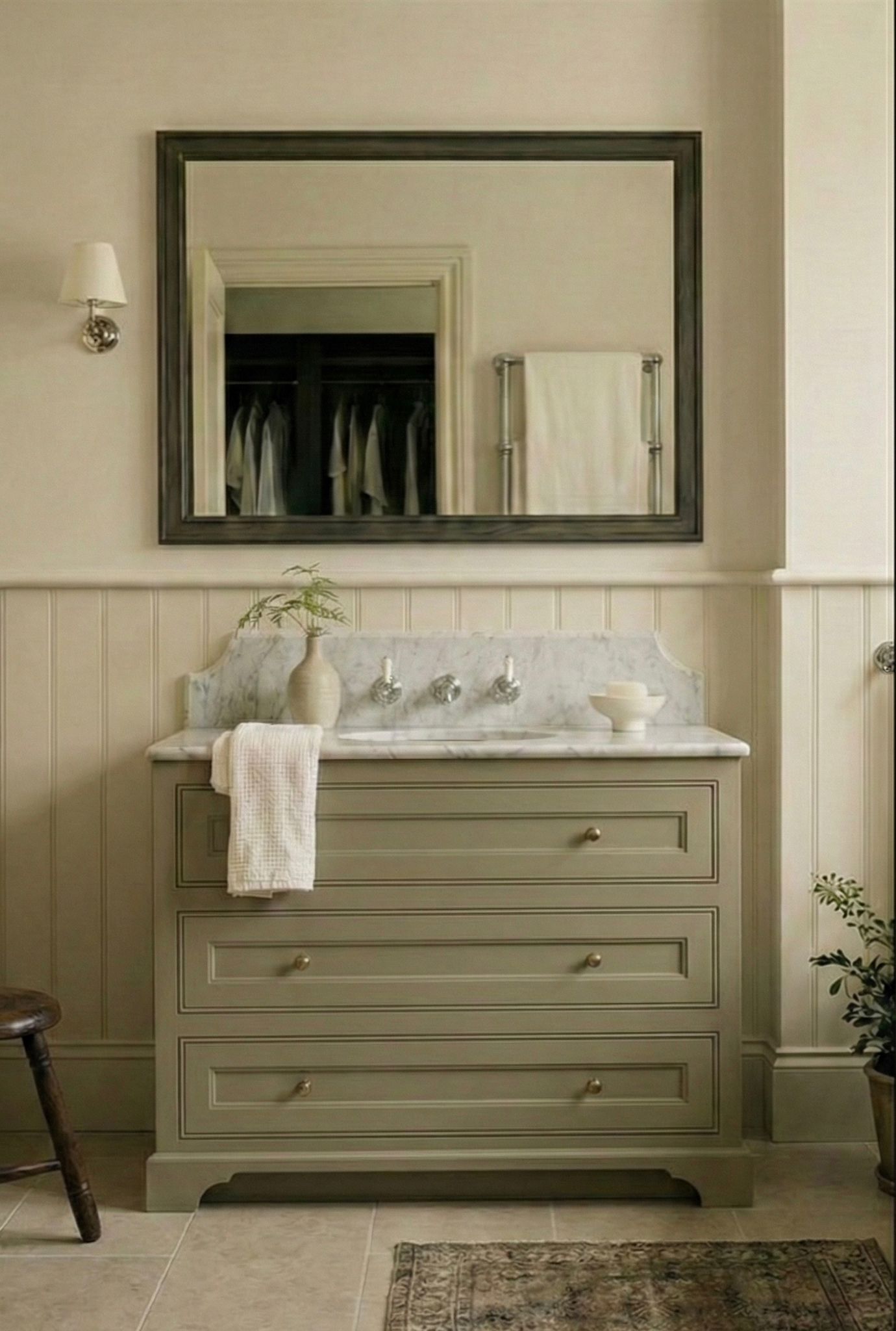Shaker In-Frame Vanity Unit