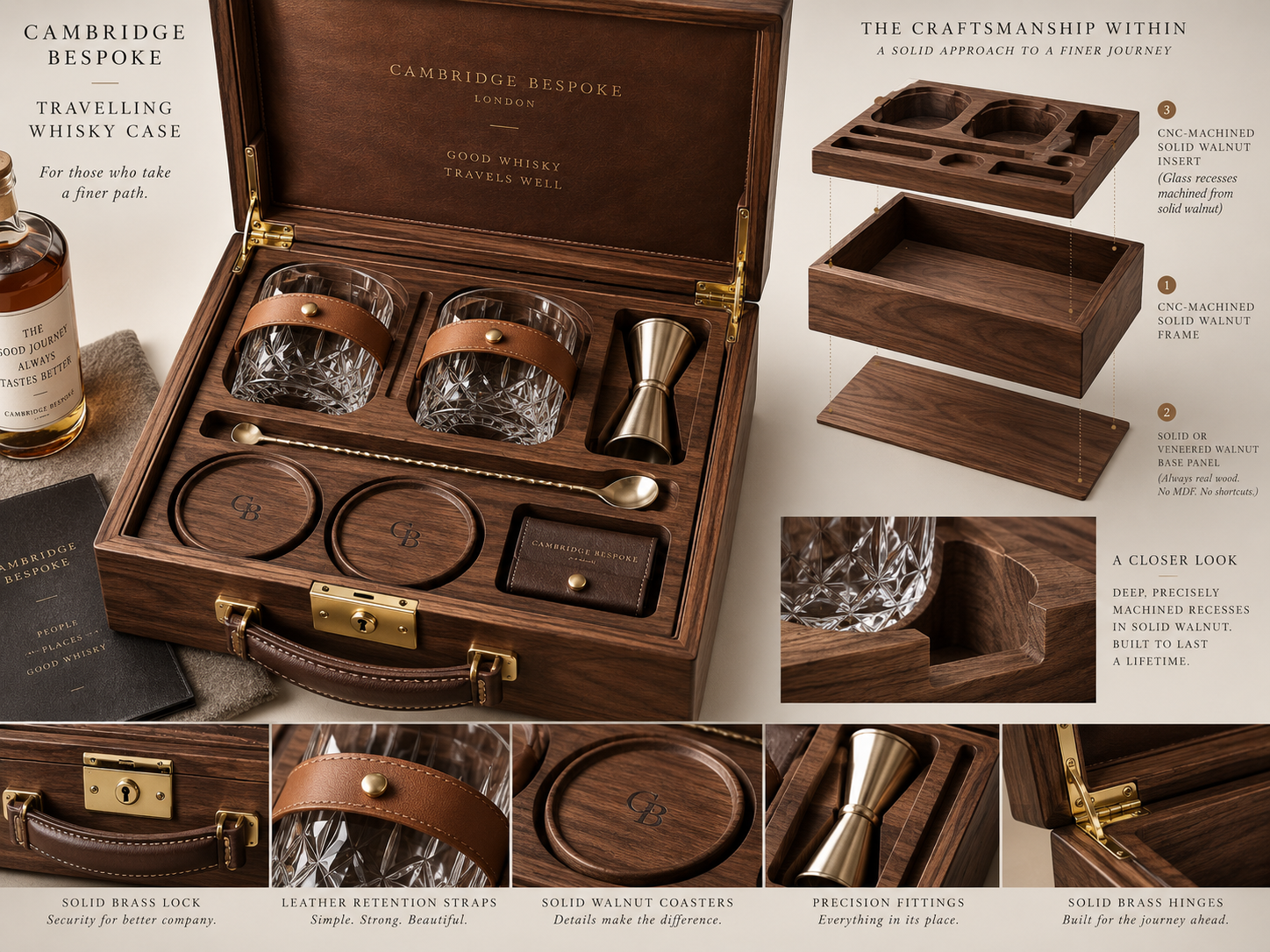 The Travelling Whisky Case — design concept